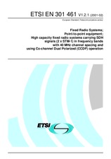 Standard ETSI EN 301461-V1.2.1 22.2.2001 preview