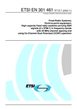 Standard ETSI EN 301461-V1.3.1 13.11.2002 preview