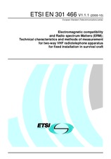 Standard ETSI EN 301466-V1.1.1 17.10.2000 preview