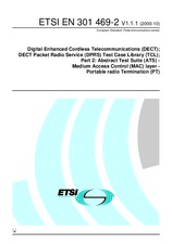 Standard ETSI EN 301469-2-V1.1.1 16.10.2000 preview