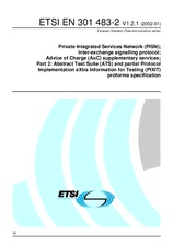 Standard ETSI EN 301483-2-V1.2.1 21.1.2002 preview