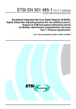 Standard ETSI EN 301485-1-V1.1.1 12.9.2000 preview