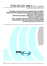 Standard ETSI EN 301486-4-V1.1.1 5.2.2002 preview