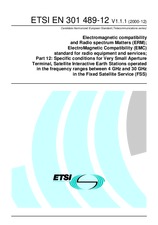 Standard ETSI EN 301489-12-V1.1.1 7.12.2000 preview