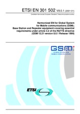 Standard ETSI EN 301502-V8.0.1 8.1.2001 preview