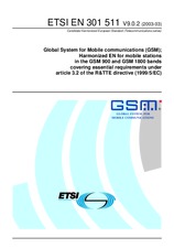 Standard ETSI EN 301511-V9.0.2 20.3.2003 preview