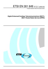 Standard ETSI EN 301649-V1.3.1 4.3.2003 preview