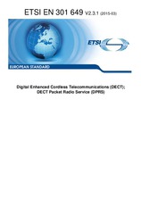 Standard ETSI EN 301649-V2.3.1 27.3.2015 preview
