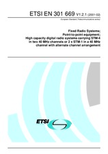 Standard ETSI EN 301669-V1.2.1 22.2.2001 preview