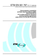 Standard ETSI EN 301797-V1.1.1 13.9.2000 preview