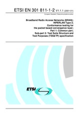 Standard ETSI EN 301811-1-2-V1.1.1 30.1.2001 preview