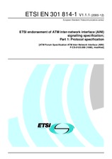 Standard ETSI EN 301814-1-V1.1.1 4.12.2000 preview