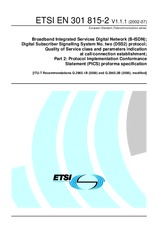 Standard ETSI EN 301815-2-V1.1.1 16.7.2002 preview