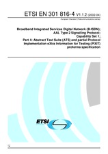 Standard ETSI EN 301816-4-V1.1.2 9.4.2002 preview