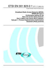 Standard ETSI EN 301823-2-1-V1.1.1 30.1.2001 preview
