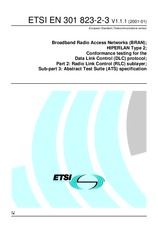 Standard ETSI EN 301823-2-3-V1.1.1 30.1.2001 preview