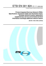 Standard ETSI EN 301824-V1.1.1 16.6.2003 preview