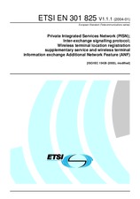 Standard ETSI EN 301825-V1.1.1 6.1.2004 preview