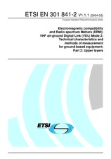 Standard ETSI EN 301841-2-V1.1.1 29.3.2004 preview