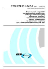 Standard ETSI EN 301842-1-V1.1.1 7.1.2002 preview