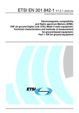 Standard ETSI EN 301842-1-V1.2.1 21.4.2005 preview