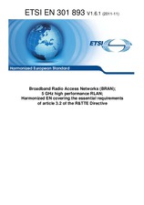 Standard ETSI EN 301893-V1.6.1 14.11.2011 preview