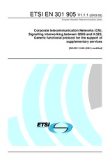 Standard ETSI EN 301905-V1.1.1 25.2.2003 preview