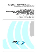 Standard ETSI EN 301908-2-V2.2.1 22.10.2003 preview