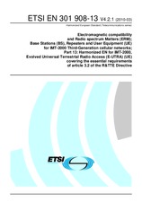 Standard ETSI EN 301908-13-V4.2.1 5.3.2010 preview
