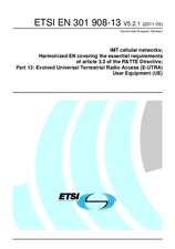 Standard ETSI EN 301908-13-V5.2.1 3.5.2011 preview