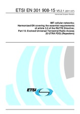 Standard ETSI EN 301908-15-V5.2.1 19.7.2011 preview