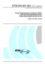 Standard ETSI EN 301921-V1.1.1 6.1.2004 preview