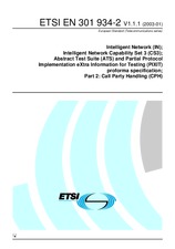 Standard ETSI EN 301934-2-V1.1.1 7.1.2003 preview