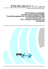 Standard ETSI EN 302017-1-V1.1.1 5.9.2005 preview