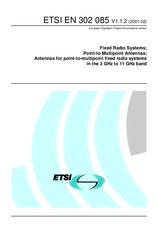 Standard ETSI EN 302085-V1.1.2 27.2.2001 preview