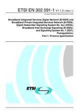 Standard ETSI EN 302091-1-V1.1.3 10.11.1999 preview