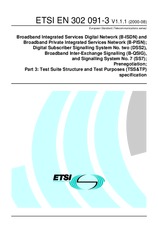 Standard ETSI EN 302091-3-V1.1.1 10.8.2000 preview