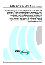 Standard ETSI EN 302091-4-V1.1.1 20.9.2000 preview