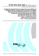 Standard ETSI EN 302092-1-V1.2.2 10.11.1999 preview