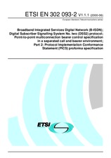 Standard ETSI EN 302093-2-V1.1.1 20.6.2000 preview