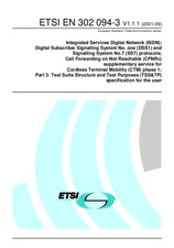 Standard ETSI EN 302094-3-V1.1.1 11.9.2001 preview