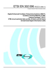 Standard ETSI EN 302096-V0.2.3 10.11.1999 preview
