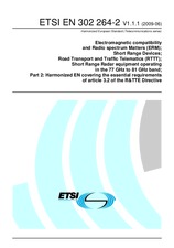 Standard ETSI EN 302264-2-V1.1.1 18.6.2009 preview