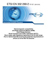 Standard ETSI EN 302288-2-V1.6.1 21.3.2012 preview