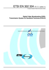 Standard ETSI EN 302304-V1.1.1 4.11.2004 preview