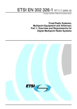 Standard ETSI EN 302326-1-V1.1.1 22.12.2005 preview