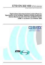 Standard ETSI EN 302409-V7.0.3 31.8.2000 preview