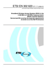 Standard ETSI EN 302623-V1.1.1 20.1.2009 preview