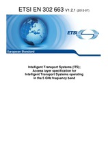 Standard ETSI EN 302663-V1.2.1 5.7.2013 preview