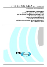 Standard ETSI EN 302842-1-V1.1.1 28.7.2005 preview